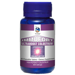 Immufort high potency colostrum in chewables