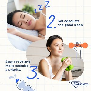 getting adequate sleep and stay active with alpha lipid lifeline