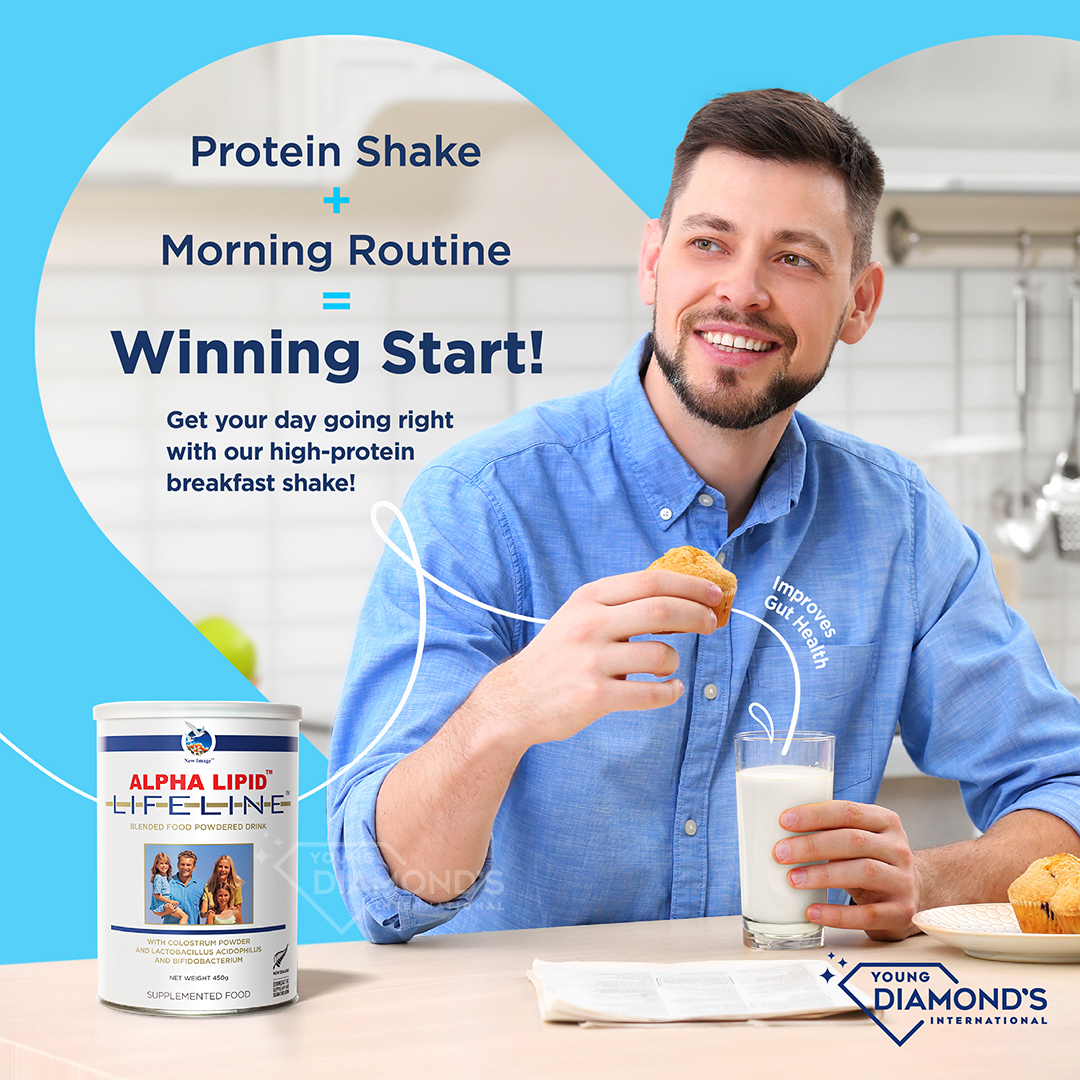 A winning start to the day with Alpha Lipid lifeline