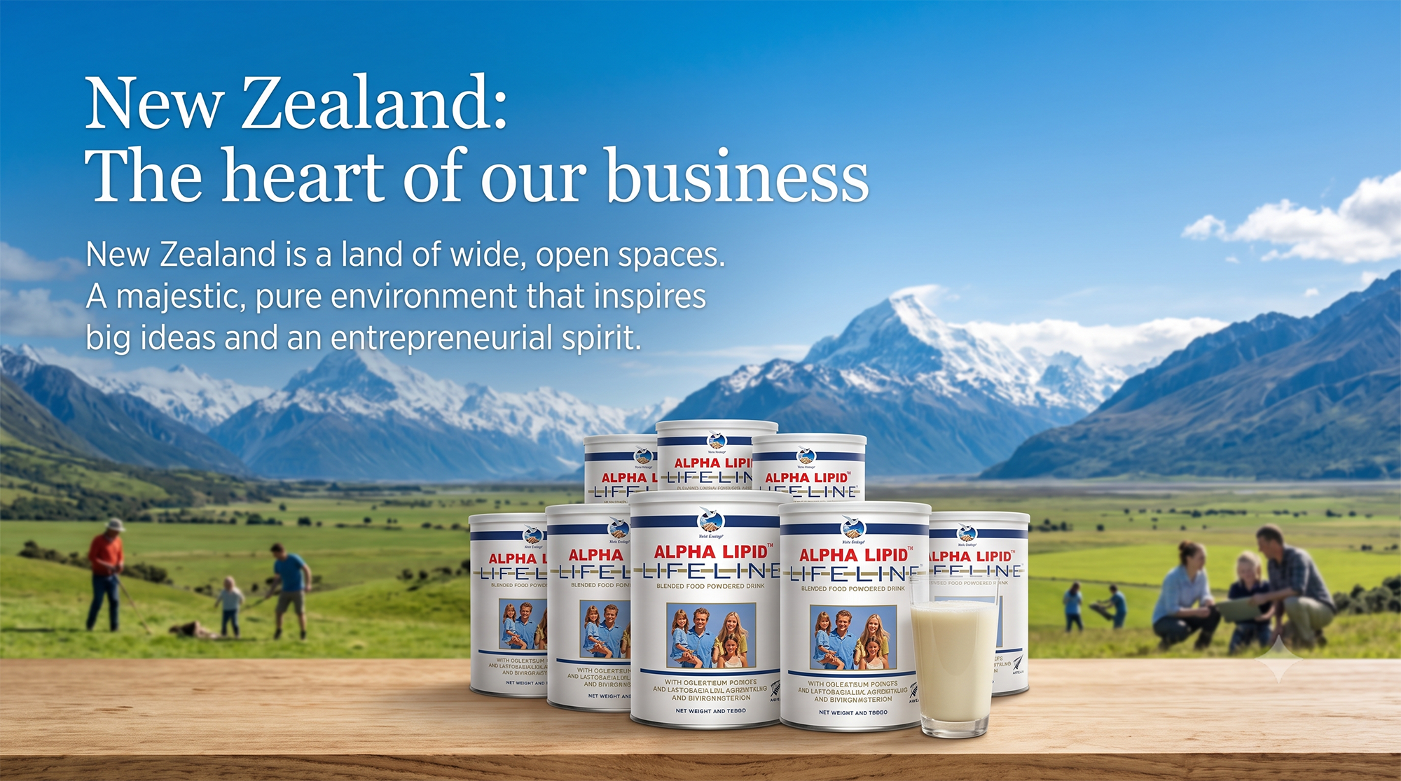 Alpha Lipid Lifeline in the heart of NZ